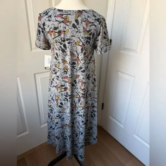 NWT Disney Mickey LuLaRoe Carly Dress XS - Picture 4 of 5